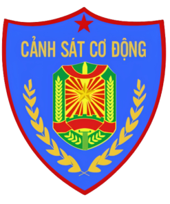 Vector logo cảnh sát cơ động